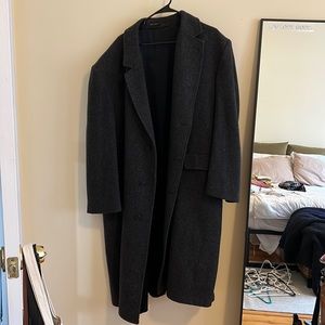 London Fog mens wool trench coat! Great for oversized and in great condition